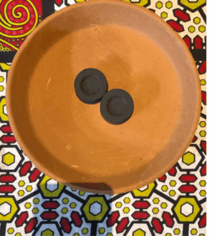 Clay Incense Burner/Smudge Dish - MED